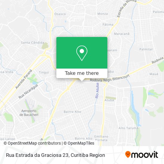 Rua Estrada da Graciosa 23 map