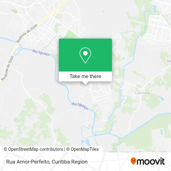Rua Amor-Perfeito map