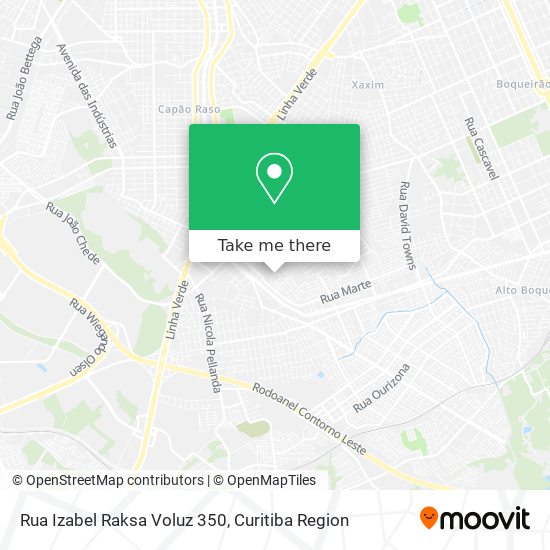 Rua Izabel Raksa Voluz 350 map