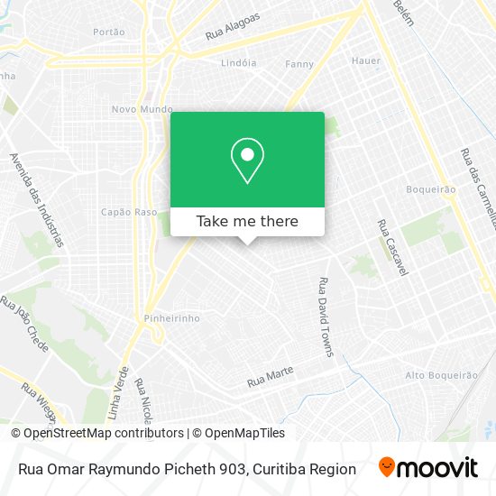 Rua Omar Raymundo Picheth 903 map