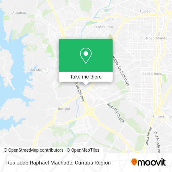 Rua João Raphael Machado map