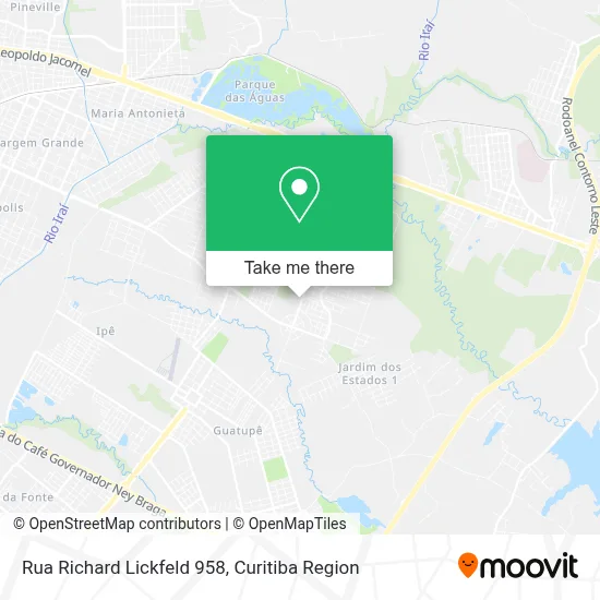 Rua Richard Lickfeld 958 map