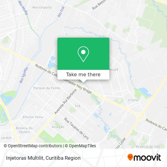 Injetoras Multilit map