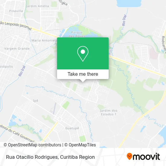 Rua Otacílio Rodrigues map