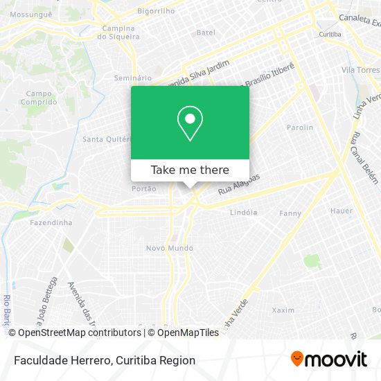 Faculdade Herrero map