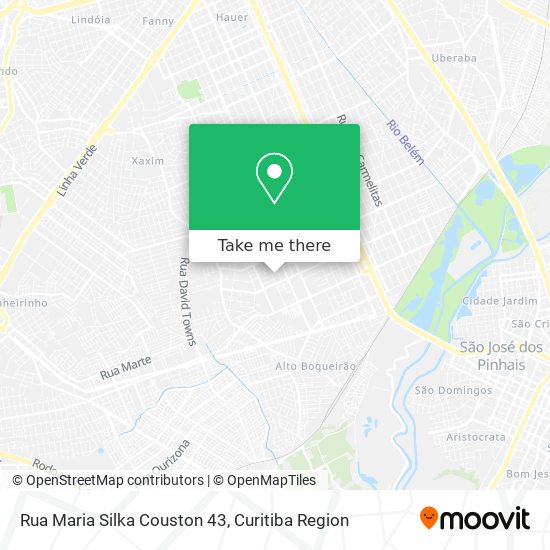 Rua Maria Silka Couston 43 map