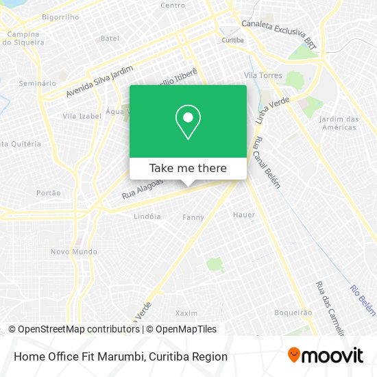 Home Office Fit Marumbi map