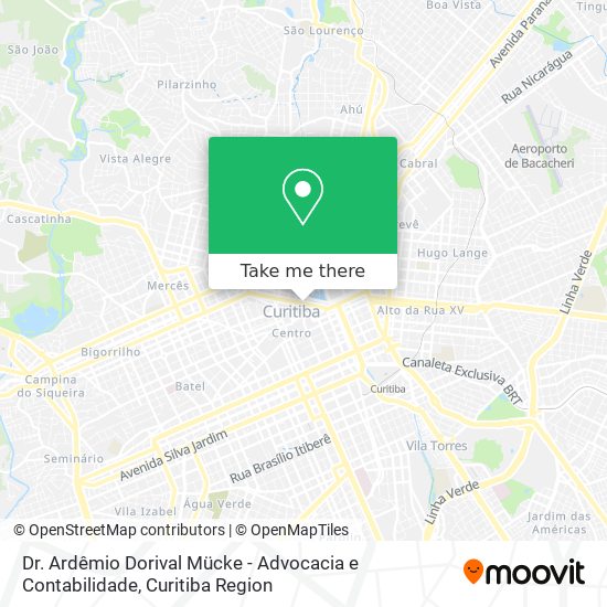 Dr. Ardêmio Dorival Mücke - Advocacia e Contabilidade map