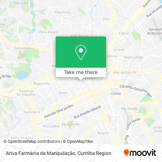 Ativa Farmácia de Manipulação map