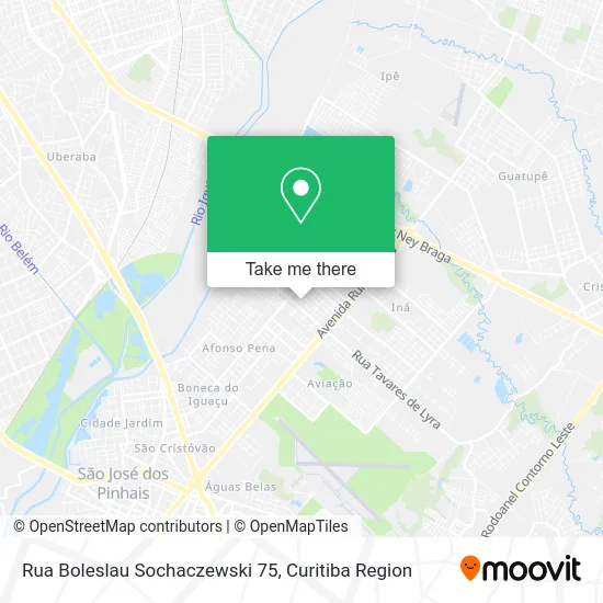 Rua Boleslau Sochaczewski 75 map