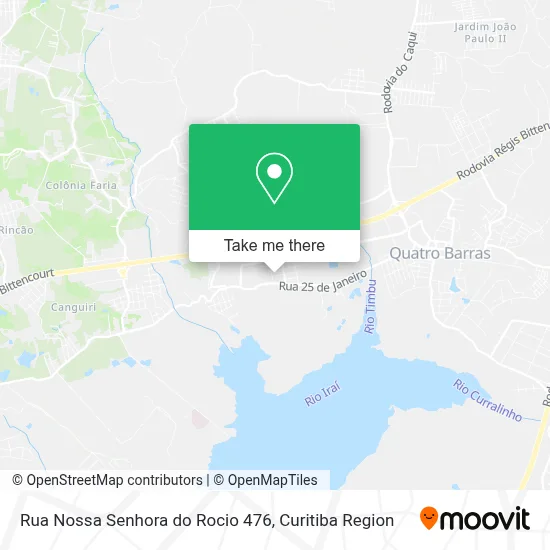 Rua Nossa Senhora do Rocio 476 map