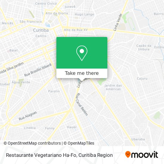 Restaurante Vegetariano Ha-Fo map