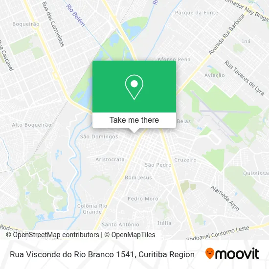 Rua Visconde do Rio Branco 1541 map