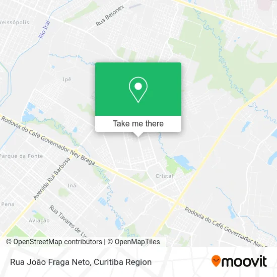 Rua João Fraga Neto map