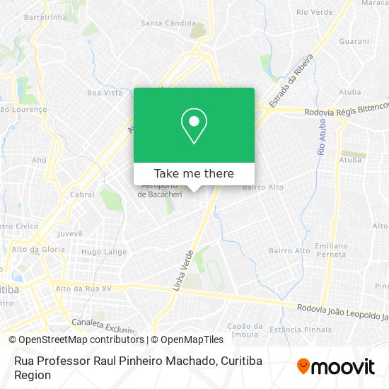 Rua Professor Raul Pinheiro Machado map