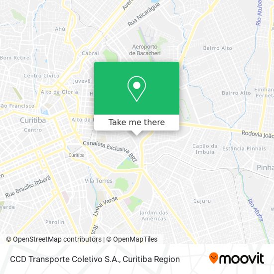 CCD Transporte Coletivo S.A. map