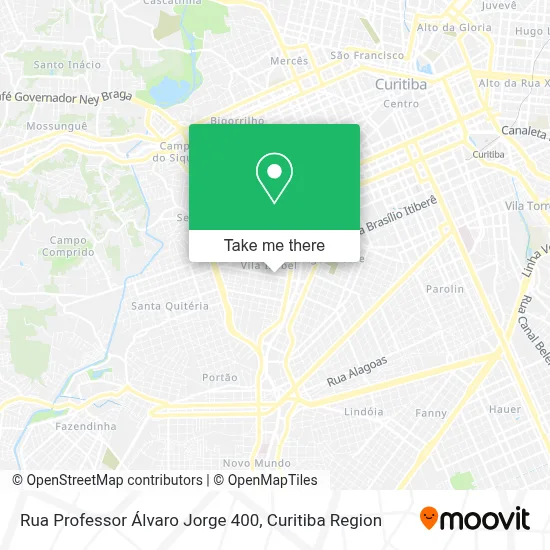 Rua Professor Álvaro Jorge 400 map