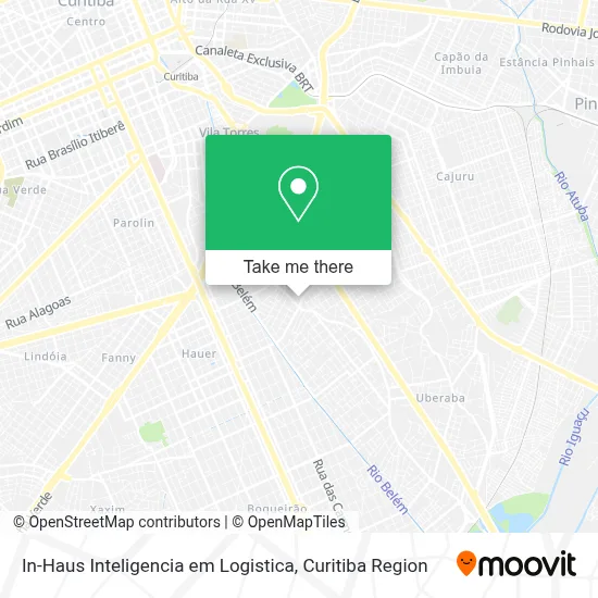 In-Haus Inteligencia em Logistica map