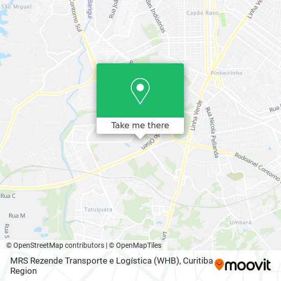 MRS Rezende Transporte e Logística (WHB) map