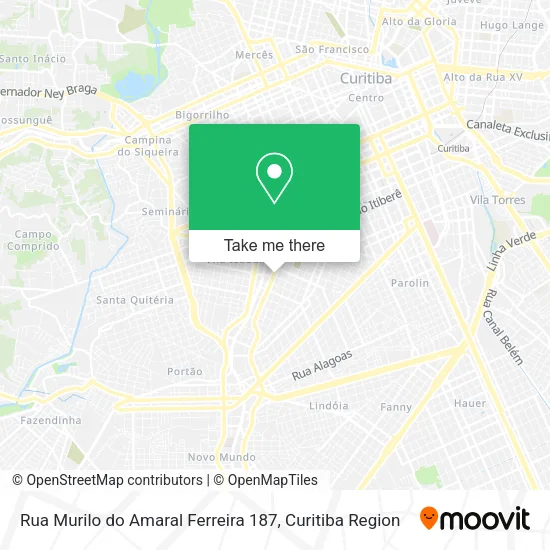 Rua Murilo do Amaral Ferreira 187 map