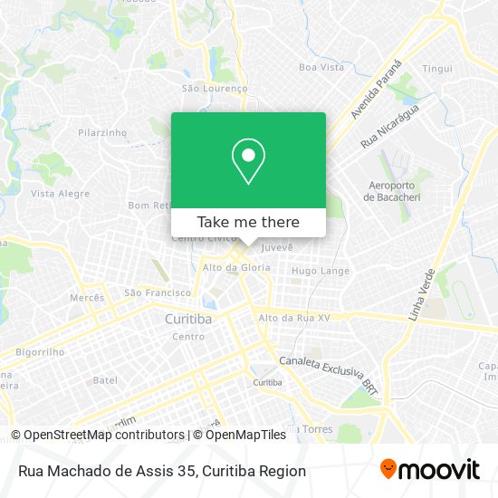 Rua Machado de Assis 35 map