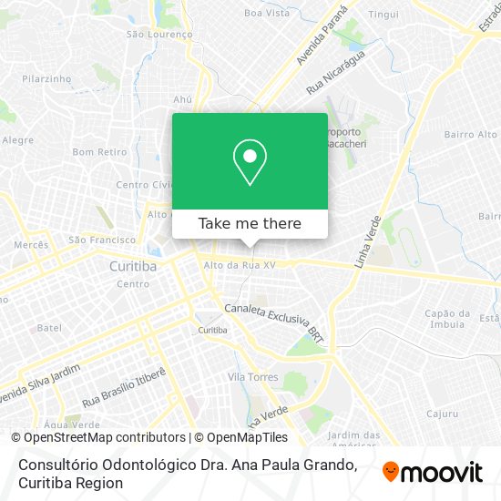 Consultório Odontológico Dra. Ana Paula Grando map