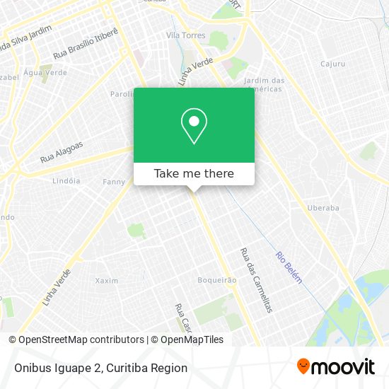 Onibus Iguape 2 map