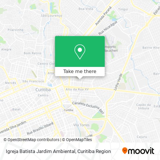 Igreja Batista Jardim Ambiental map
