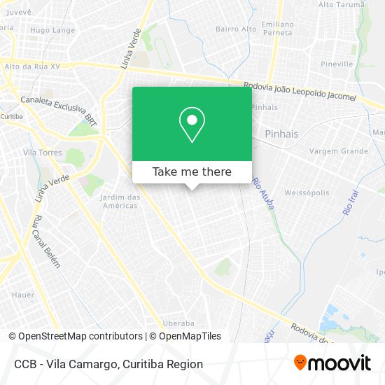 CCB - Vila Camargo map