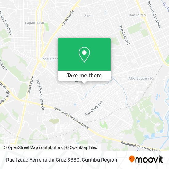 Rua Izaac Ferreira da Cruz 3330 map