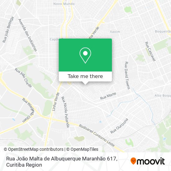 Rua João Malta de Albuquerque Maranhão 617 map