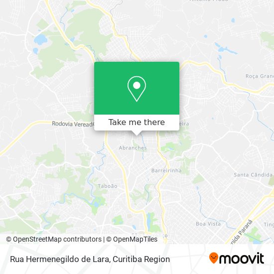 Rua Hermenegildo de Lara map