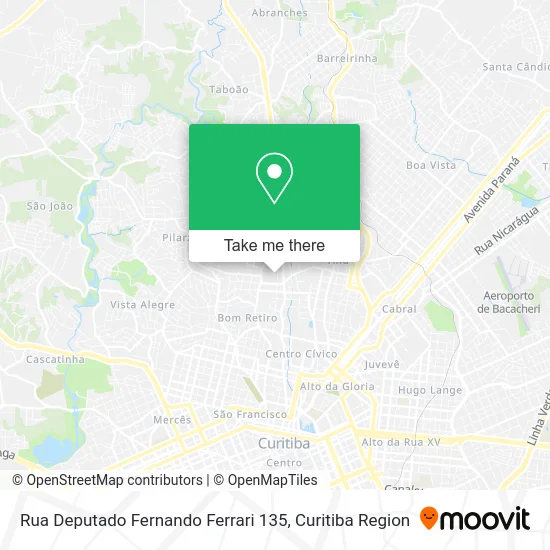 Rua Deputado Fernando Ferrari 135 map