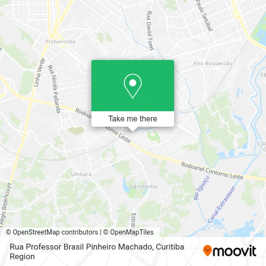 Rua Professor Brasil Pinheiro Machado map