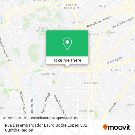 Rua Desembargador Lauro Sodré Lopes 532 map