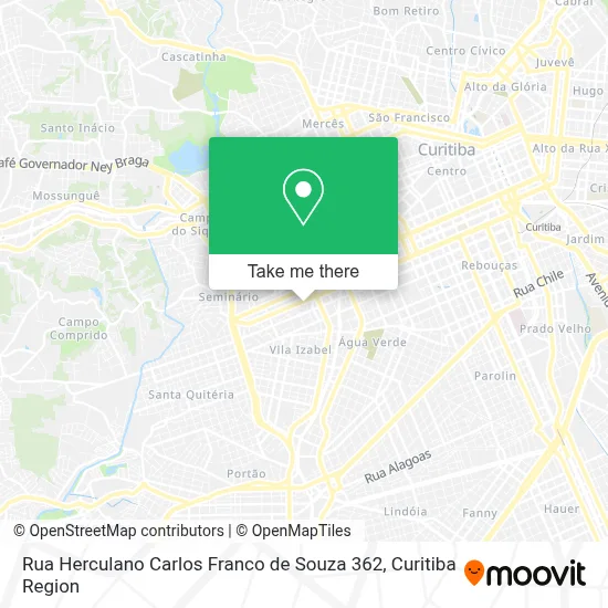 Rua Herculano Carlos Franco de Souza 362 map