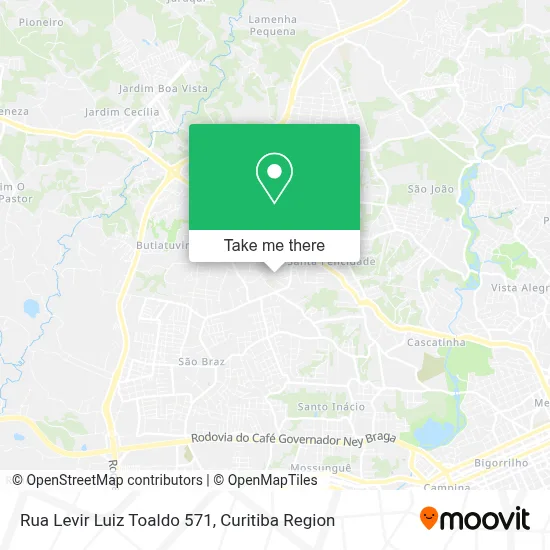 Rua Levir Luiz Toaldo 571 map