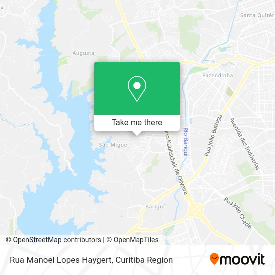Rua Manoel Lopes Haygert map