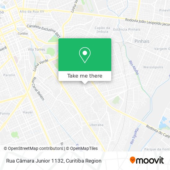 Rua Câmara Junior 1132 map