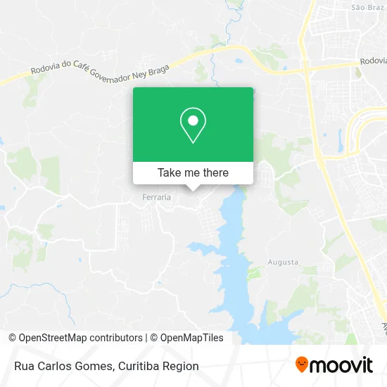 Rua Carlos Gomes map