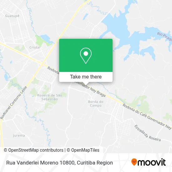 Rua Vanderlei Moreno 10800 map