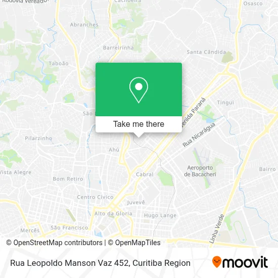 Rua Leopoldo Manson Vaz 452 map