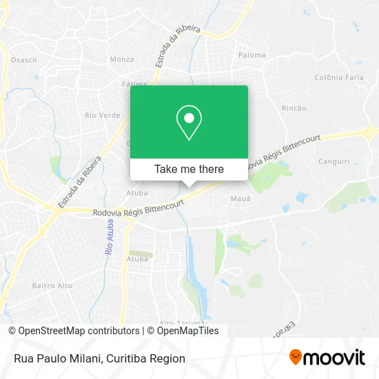 Rua Paulo Milani map