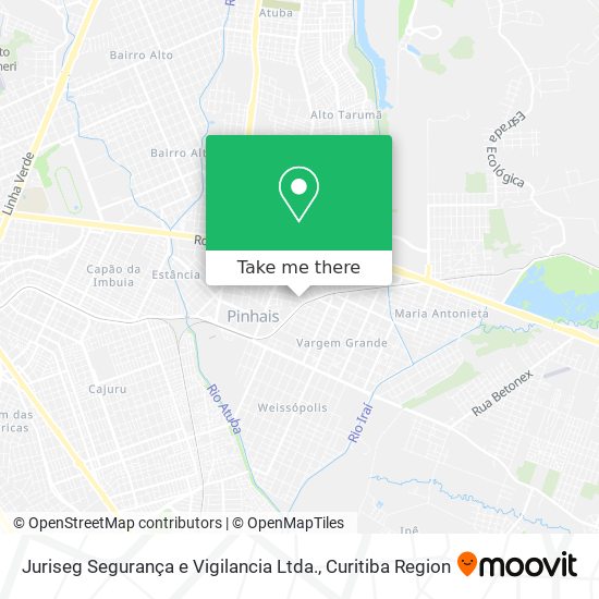 Juriseg Segurança e Vigilancia Ltda. map
