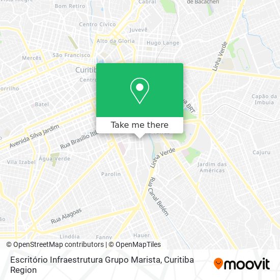 Escritório Infraestrutura Grupo Marista map