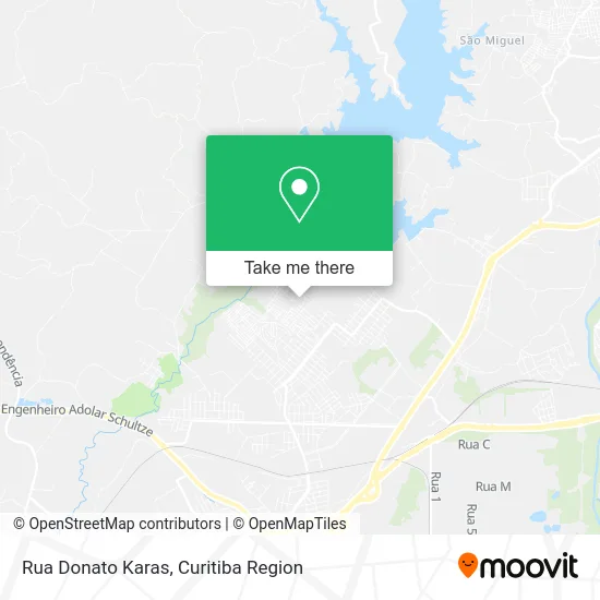 Rua Donato Karas map