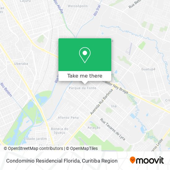 Condomínio Residencial Florida map