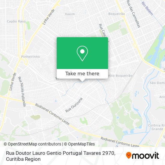 Mapa Rua Doutor Lauro Gentio Portugal Tavares 2970