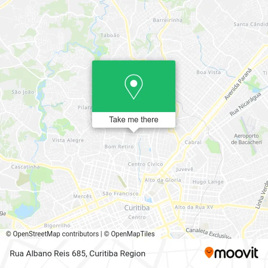 Rua Albano Reis 685 map