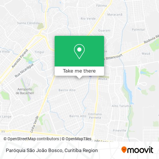 Paróquia São João Bosco map